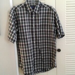 Mens John Ashford, Short Sleeved, Button Down Shirt
